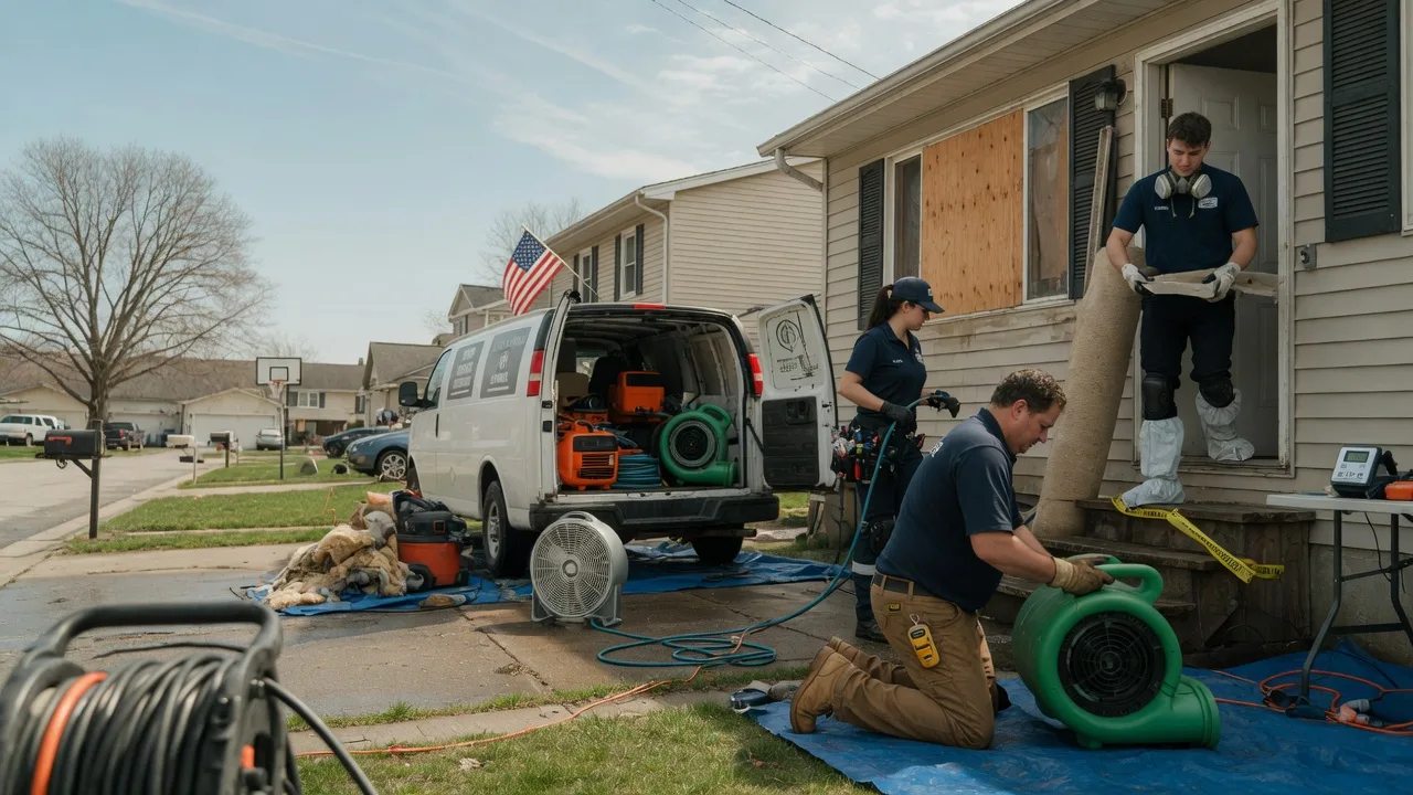 Water Damage Restoration in Grand Tower, IL near me